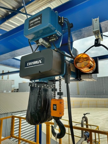 ติดตั้งรอกโซ่ไฟฟ้า Brima ติดตั้งรอกโซ่ไฟฟ้า Brima